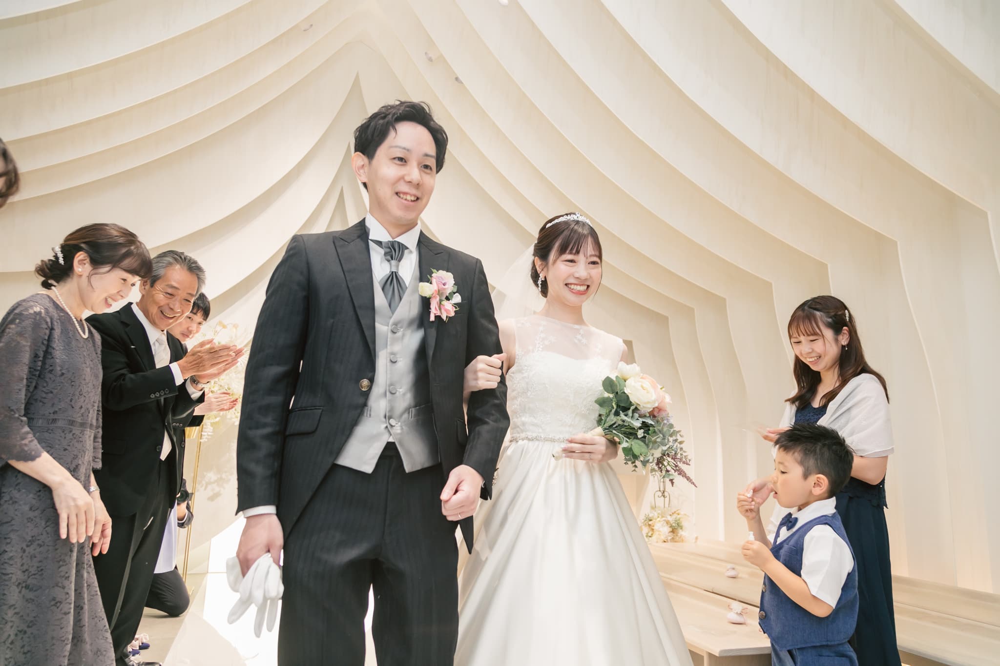 ウェディングレポート第二弾★かわいいゲストがお手伝い